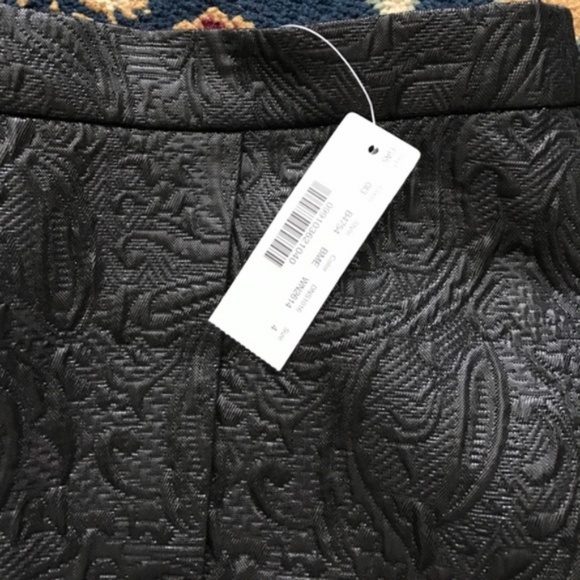 SALE J Crew Origami Mini skirt metallic matelassé - Picture 7 of 8